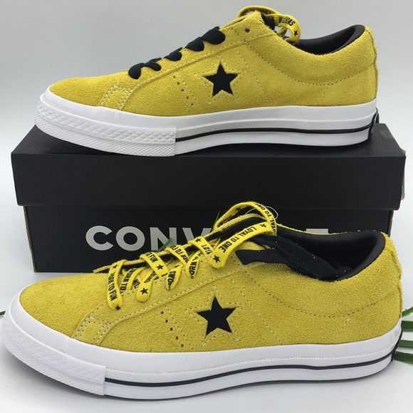 converse dark star yellow